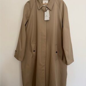 Anine Bing Tan Trench Coat